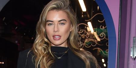 Love Island star Arabella Chi is chic in patent paperbag shorts while Hannah Elizabeth shows off her figure in skin-tight sportswear for SHEIN pop-up store launch in Liverpool