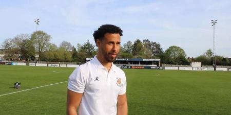 Tottenham show support to former academy player Sam Cox as interim manager looks to ensure Wealdstone avoid relegation on final day of National League season