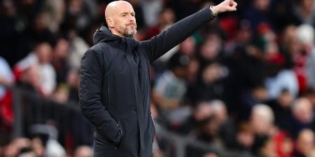 Erik ten Hag and Graham Potter 'lead Ajax's three-man managerial shortlist' alongside Ligue 1 boss amid mounting uncertainty over the Dutchman's Man United future