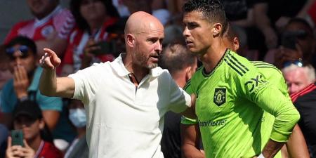 Erik ten Hag's problems at Man United started when he ditched Cristiano Ronaldo, insists Wesley Sneijder... with the dressing room left 'wondering if the manager was alright in the head'