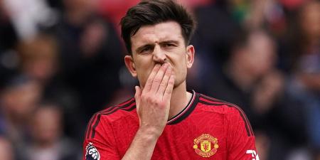 Harry Maguire's new injury will keep the Man United defender out of action for THREE weeks as Erik ten Hag sweats on England star's fitness ahead of FA Cup final