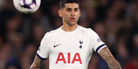 Tottenham's Cristian Romero hails his 'love' for Spurs duo after boss Ange Postecoglou fumed change is 'inevitable' in wake of Liverpool thrashing