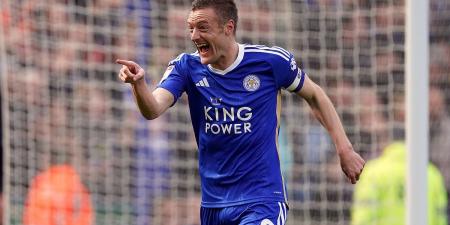 Man United legend urges Jamie Vardy to continue 'Hollywood career' and join Wrexham... with the striker out of contract at Leicester next month