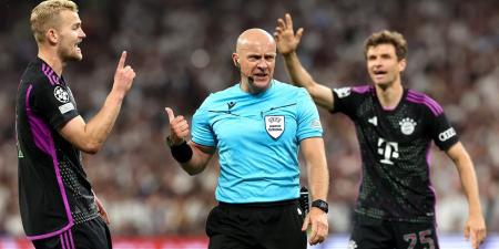 Referee Szymon Marciniak 'set to be axed from Euro 2024 opener involving Germany' after his role in Bayern Munich's controversial disallowed goal at Real Madrid