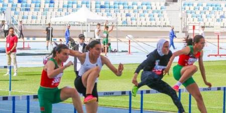 مصر تتصدر منافسات البطولة العربية للشباب والشابات لألعاب القوى