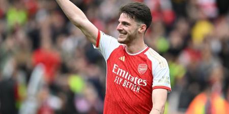 DANNY MURPHY: Declan Rice is on the road to being the next Rodri at Arsenal... but even he couldn't have saved Man United's season