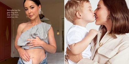 'There's blood splattering all over the curtain': Read Louise Thompson describe her childbirth ordeal in an exclusive extract from her book, and how labour 'destroyed everything good in my life'