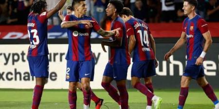 أهداف مباراة برشلونة وريال سوسيداد في الدوري الإسباني "فيديو"