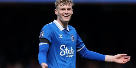 Everton are braced for opening offers for Jarrad Branthwaite... with Man United, Man City and Tottenham keen on landing the highly-rated defender this summer