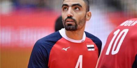 أحمد صلاح عن الانضمام لمنتخب الطائرة في الأولمبياد: شرف وواجب وطني لكن لم يحدث جلسة مع المدرب