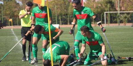 كأس أفريقيا لـ"مبتوري الأطراف"/ المنتخب المغربي يبلغ نصف النهائي بعد فوزه على مصر صاحبة الضيافة (4-2)