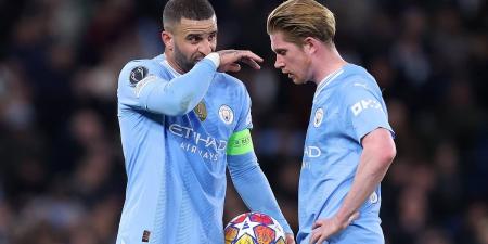 Kyle Walker reveals why footballers speak behind their hands and bemoans the use of lip-readers, after Man City star's on-field spat with Neal Maupay was decoded by experts