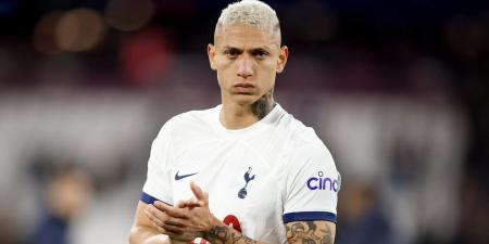 Tottenham forward Richarlison insists he 'will NOT be leaving England' in the summer - despite interest from Saudi Arabia - as he steps up his recovery from a calf injury