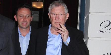 Sir Alex Ferguson, 82, is spotted leaving private members club in Mayfair with Dougie Freedman - a week after the Man United target signed a new deal to stay as Crystal Palace's sporting director