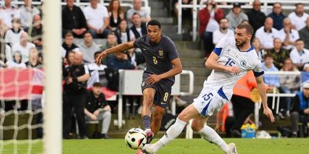England fans marvel at Trent Alexander-Arnold's 'UNREAL' goal in the Three Lions' 3-0 win over Bosnia - as supporters claim the Liverpool star laid down a marker to start at the Euro 2024