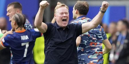 Ronald Koeman says the Netherlands needed 'English qualities' to beat Poland after 'upset' target man Wout Weghorst scores winner off the bench