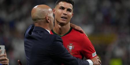 Conor McGregor heaps praise on Cristiano Ronaldo and brands him the 'greatest ever player'... as sports stars react to the Portugal captain's penalty miss meltdown against Slovenia