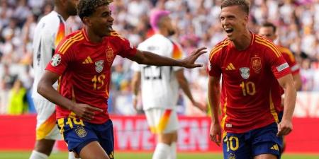 مباراة دراماتيكية.. لدغة ميرينو تُطيح بألمانيا وتقود إسبانيا إلى نصف نهائي يورو 2024
