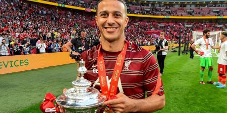 Former Liverpool midfielder Thiago Alcantara 'set to retire from football' after departing Anfield club as former Barcelona and Bayern Munich icon 'calls time on trophy-laden career'