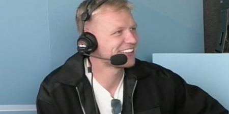 Fans left baffled as Aaron Ramsdale appears in commentary box at England's Test cricket match against West Indies - as Three Lions star opens up on Euro 2024 and names one key strength under Gareth Southgate