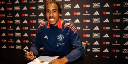 Man United CONFIRM £52m signing of Leny Yoro as club's new-look transfer department get their man after stealing a march on Liverpool and Real Madrid to land 18-year-old star