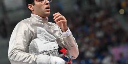 محمد عامر يفوز على المصنف الثاني عالميا ويتأهل لربع نهائي منافسات السلاح بأولمبياد باريس