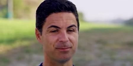 'Who is this and what has he done with  Mikel Arteta?': Fans are left shocked by Arsenal manager's appearance in new video