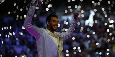 أولمبياد باريس| اللجنة الأولمبية تصرف مكافأة لمحمد السيد بعد برونزية السلاح