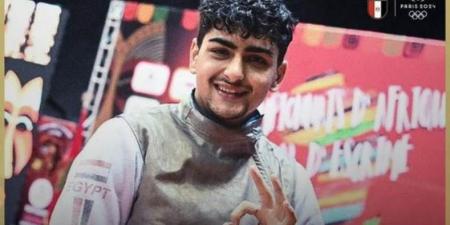 سلاح الشيش| عبد الرحمن طلبة يتأهل إلى ثمن نهائي الأولمبياد
