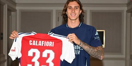 Riccardo Calafiori insists he was always 'convinced' to join Arsenal despite two months of conversations with manager and reveals key attribute he will bring to Gunners