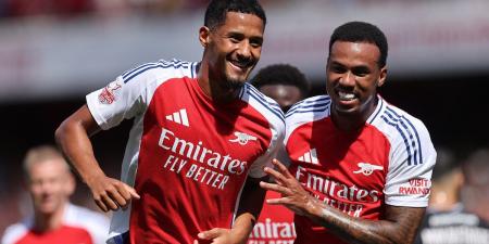 Mikel Arteta hails 'unbelievable' Riccardo Calafiori after first outing and provides an injury update on TWO defenders as the Gunners cap off their preparations with victory over Lyon