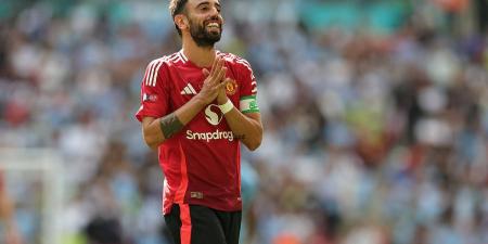 Man United optimistic that Bruno Fernandes will agree a new three-year deal until 2027... which would bring him in line with the club's top earners