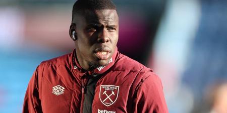 Kurt Zouma's surprise switch to Shabab Al-Ahli 'COLLAPSES after West Ham defender failed a medical' - as the two clubs desperately try to revive the move