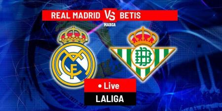 Real Madrid vs Real Betis LIVE: Possible lineups and latest updates - LaLiga 24/25