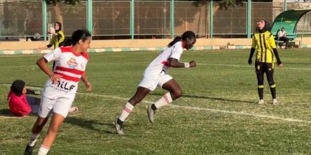 بعدسة كورة بلس.. هدف الزمالك الأول في مرمى المقاولون من أرض الملعب "فيديو"