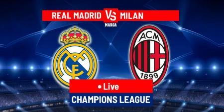 Real Madrid vs AC Milan LIVE: Latest updates - Champions League 24/25