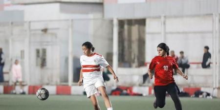 الزمالك يلافي مودرن سبورت بقمة الجولة الثامنة بالدوري الممناز للكرة النسائية