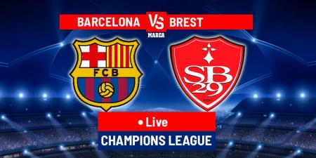 Barcelona vs Brest LIVE: Latest updates - Champions League 24/25