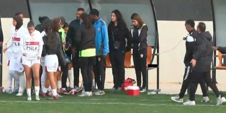 لاعبات الزمالك يلجأون لـ "كورة بلس" لمعرفة صحة الهدف المثير أمام مسار بدوري الكرة النسائية.. فيديو