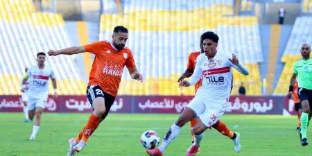 الزمالك يتخطى عقبة فاركو بهدف نظيف في دوري نايل المصري