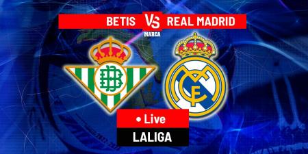 Real Betis vs Real Madrid LIVE: Latest updates - LaLiga EA Sports 24/25