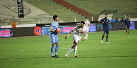 شوط أول سلبي بين الزمالك وإنبي في دوري نايل