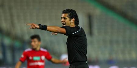أحمد الغندور حكمًا لمباراة الزمالك وبيراميدز في دوري نايل