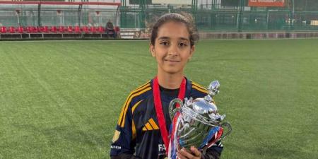كارما فاروق تحصد بطولتي دوري الكرة النسائية مع بيراميدز والأهلي في موسم واحد