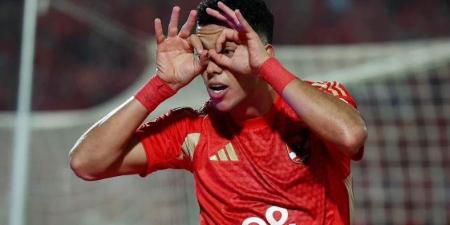 إمام عاشور أفضل لاعب بمباراة الأهلي والبنك في دوري نايل
