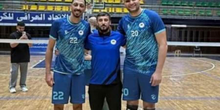 "دولا" ولعبة يقودان مصافي الشمال للتتويج بالدوري العراقي للطائرة