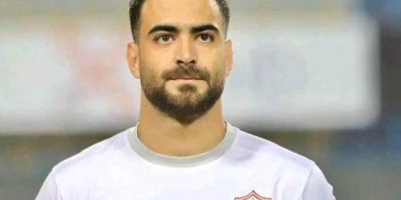 حمزة المثلوثي يبدأ تدريبات الجري في مران الزمالك
