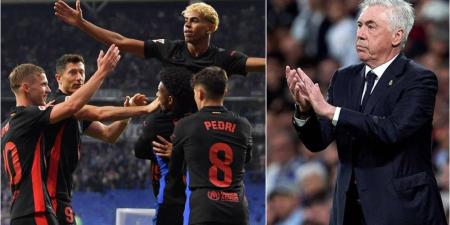 أنشيلوتي: "برشلونة استحق الفوز بلقب الدوري الإسباني ولكن العام المقبل سيكون قصة مختلفة"