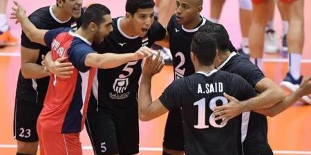 استعدادًا لبطولة العالم.. انطلاق معسكر منتخب الطائرة 26 مايو على صالة حسن مصطفى