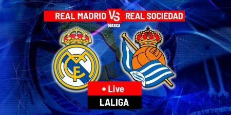 Real Madrid vs Real Sociedad live: Latest Updates - LaLiga EA Sports 24/25